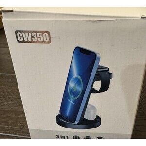 3 in 1 Charging Station Iphone 15 14 13 Pro 12 11 Max Watch New